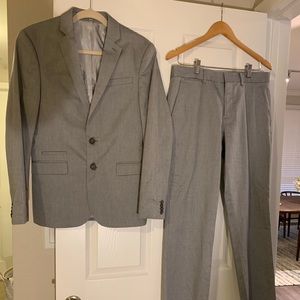 Express Light Gray Suit